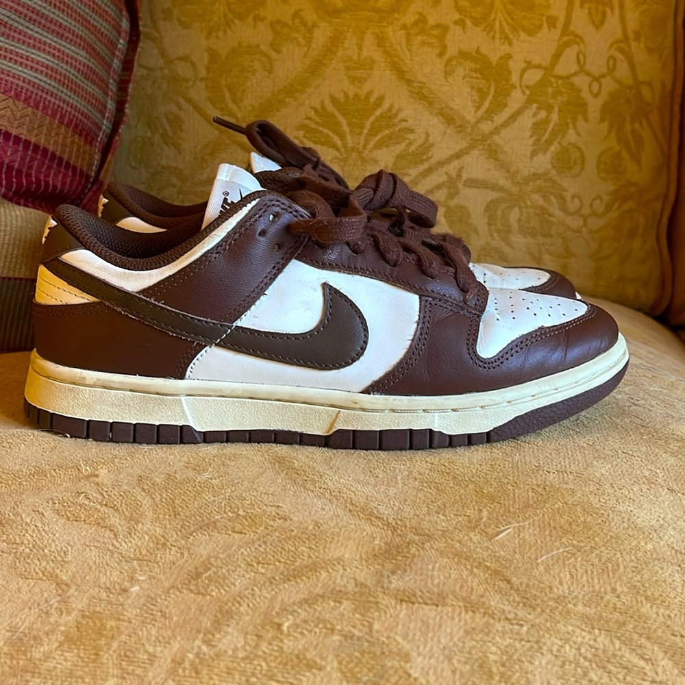 NIKE DUNK LOWS BROWN/WHITE